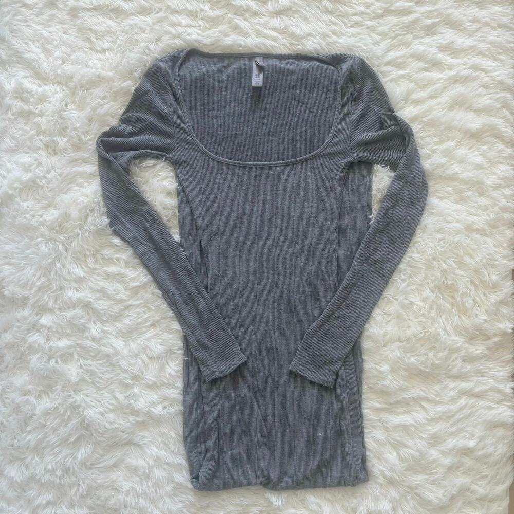 Grey Skims Maxi Dress